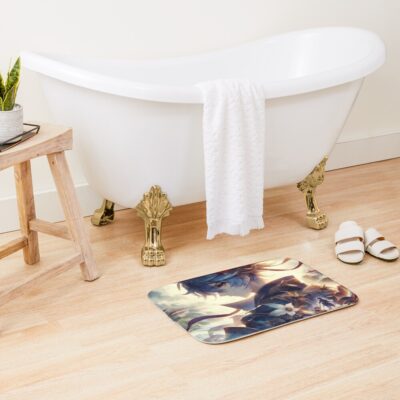 Alternative view of Genshin Impact Game Character Bath Mat