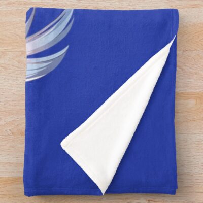 Alternative view of Kokomi Sangonomiya Throw Blanket