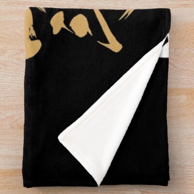 Alternative view of Genshin Impact Arataki Itto Throw Blanket