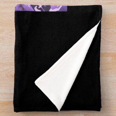 Alternative view of Genshin Impact Razor Fan Art Throw Blanket