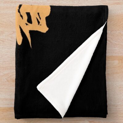 Alternative view of Genshin Impact Wanderer Scaramouche Throw Blanket