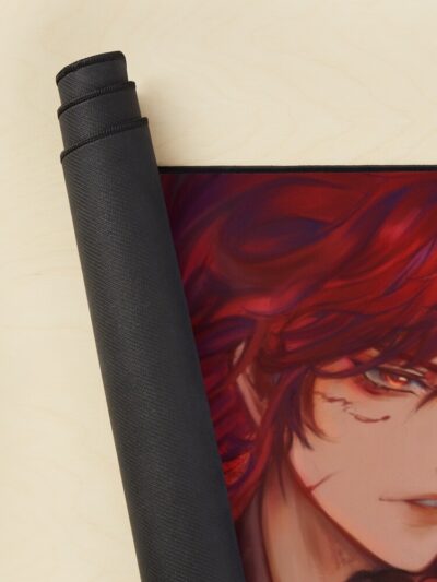 Alternative view of Diluc Ragnvindr Prince Of Dawn Mouse Pad