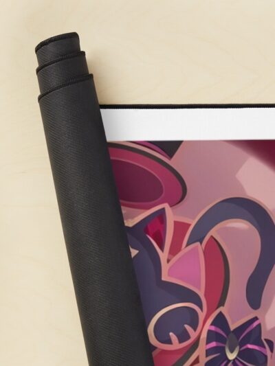 Alternative view of Genshin Impact Lyney Pretense Namecard Mouse Pad