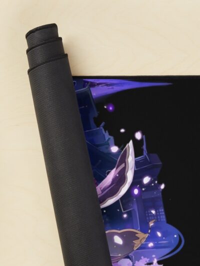 Alternative view of Baal Raiden Shogun Genshin Impact Mouse Pad