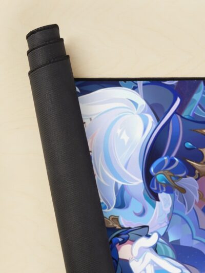 Alternative view of Furina Artwork Genshin Impact 4 2 Mouse Pad
