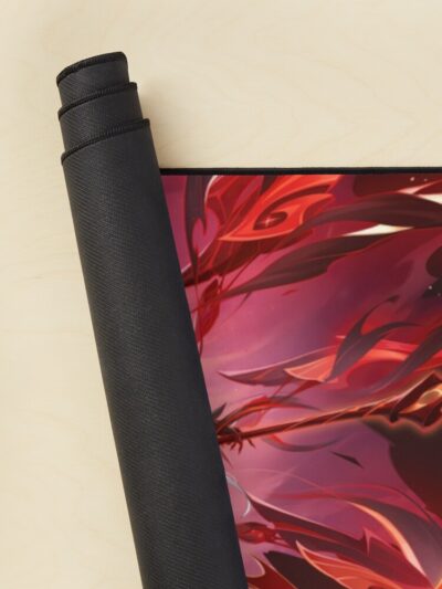 Alternative view of Arlecchino Boss Artwork Genshin Impact 4 6 Mouse Pad