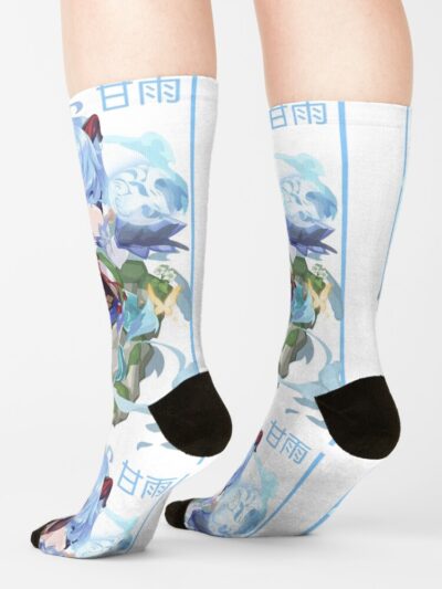 Alternative view of Ganyu Genshin Impact Socks