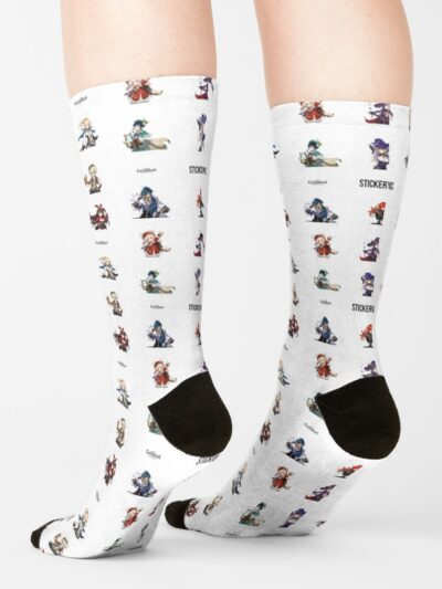Alternative view of Genshin Impact Character Pack Socks